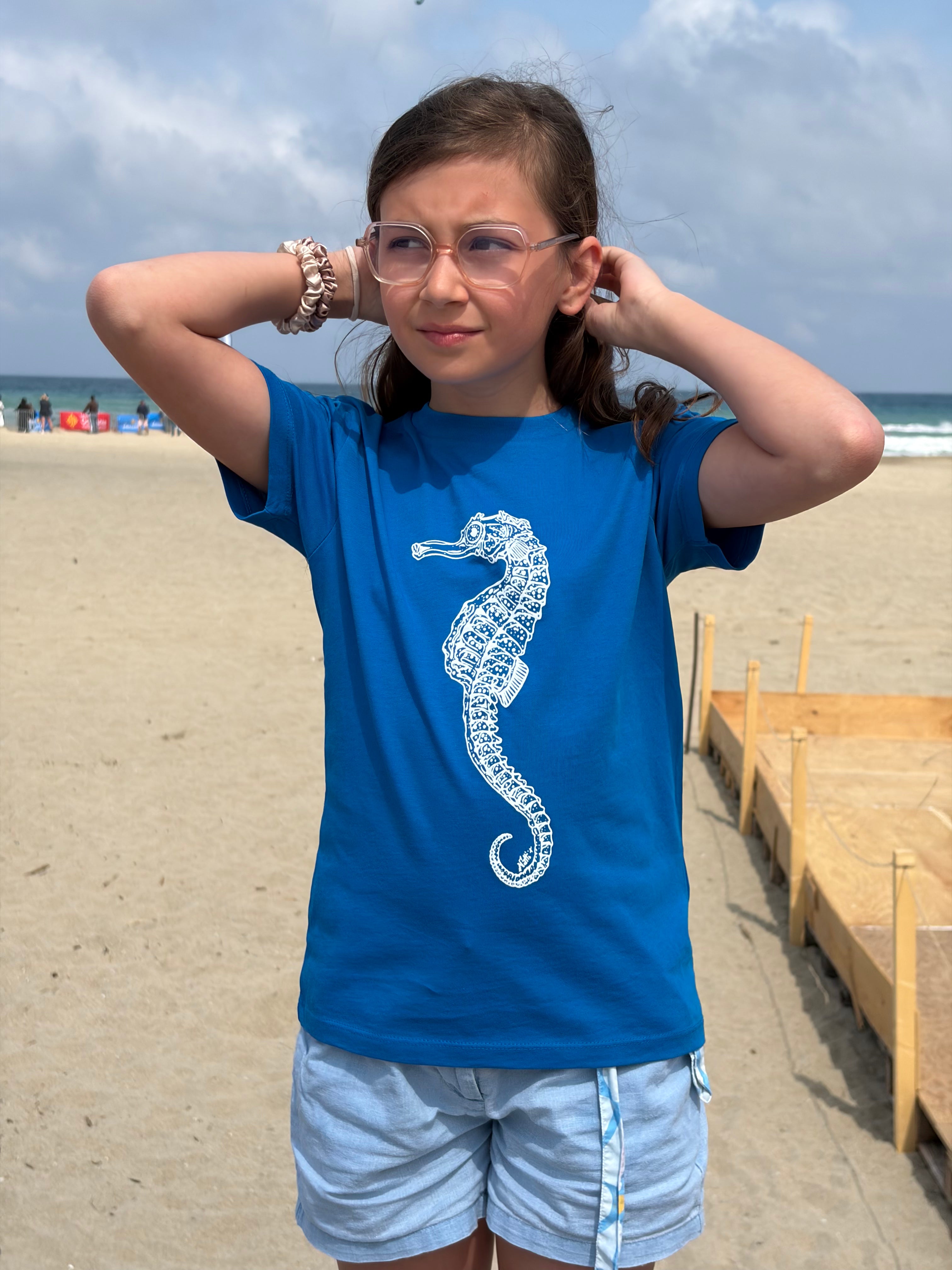 TEE-SHIRT ENFANT HIPPOCAMPE TACHETE