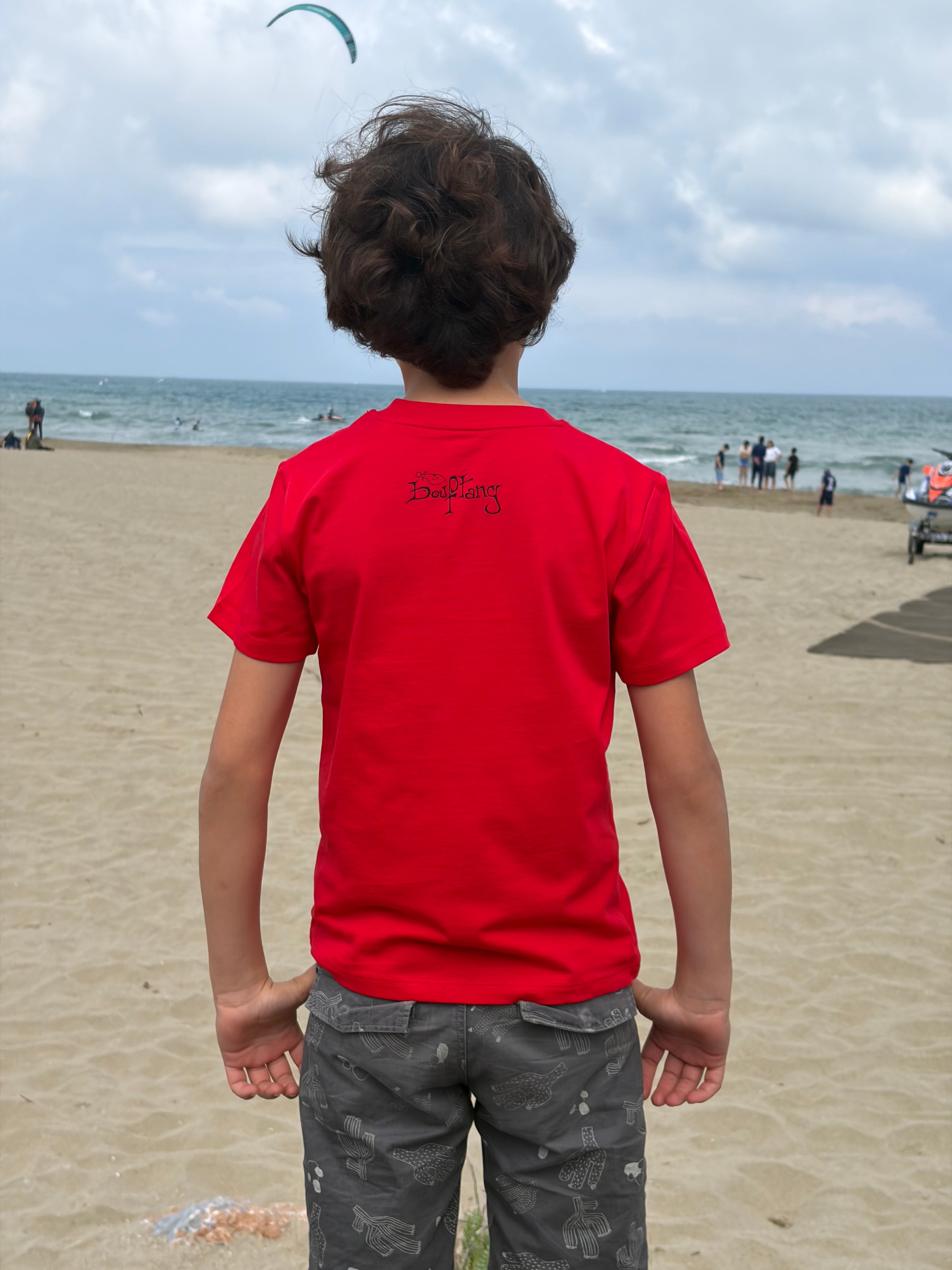 TEE-SHIRT ENFANT REQUIN MANDALA
