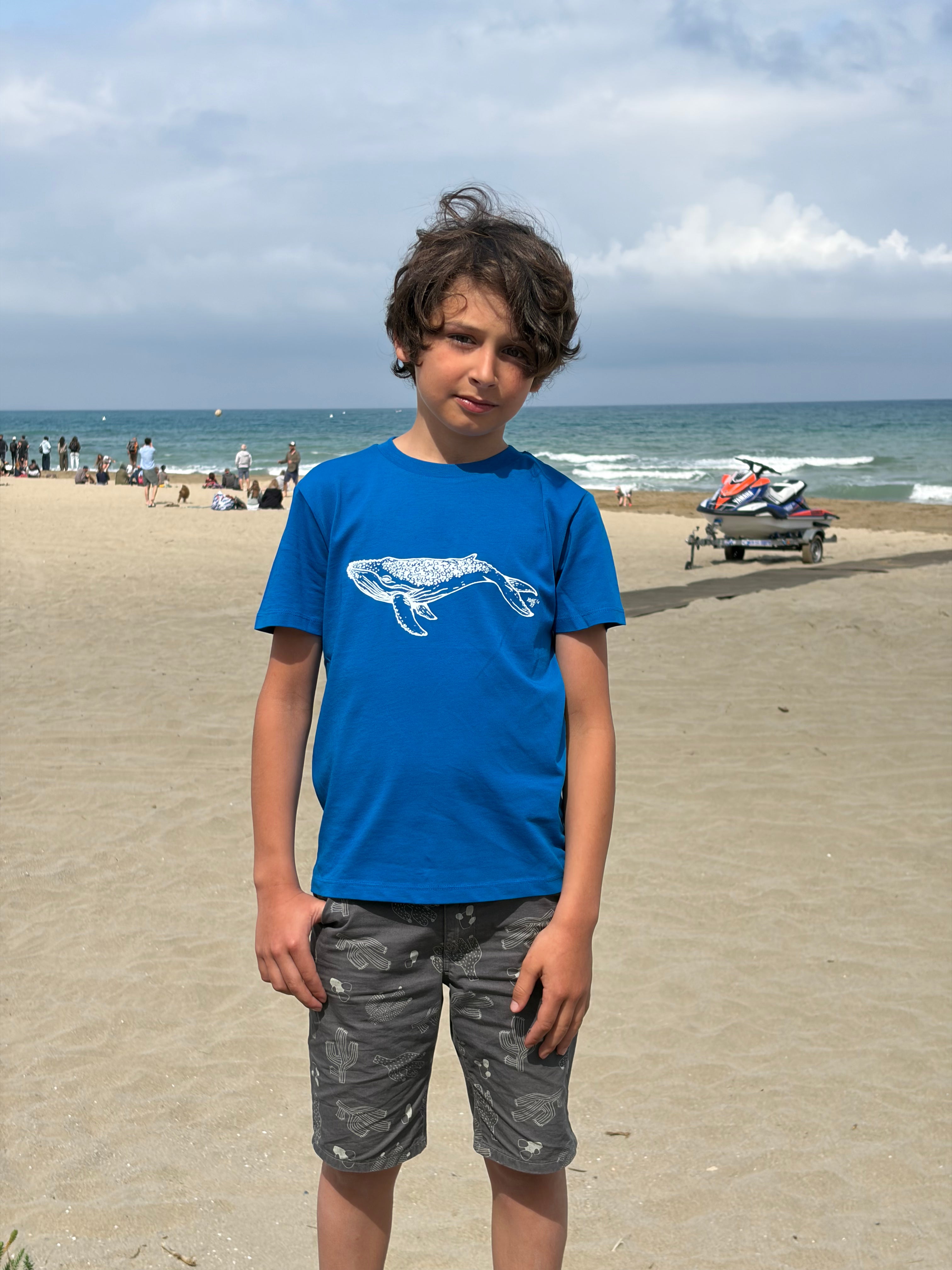 TEE-SHIRT ENFANT BALEINE
