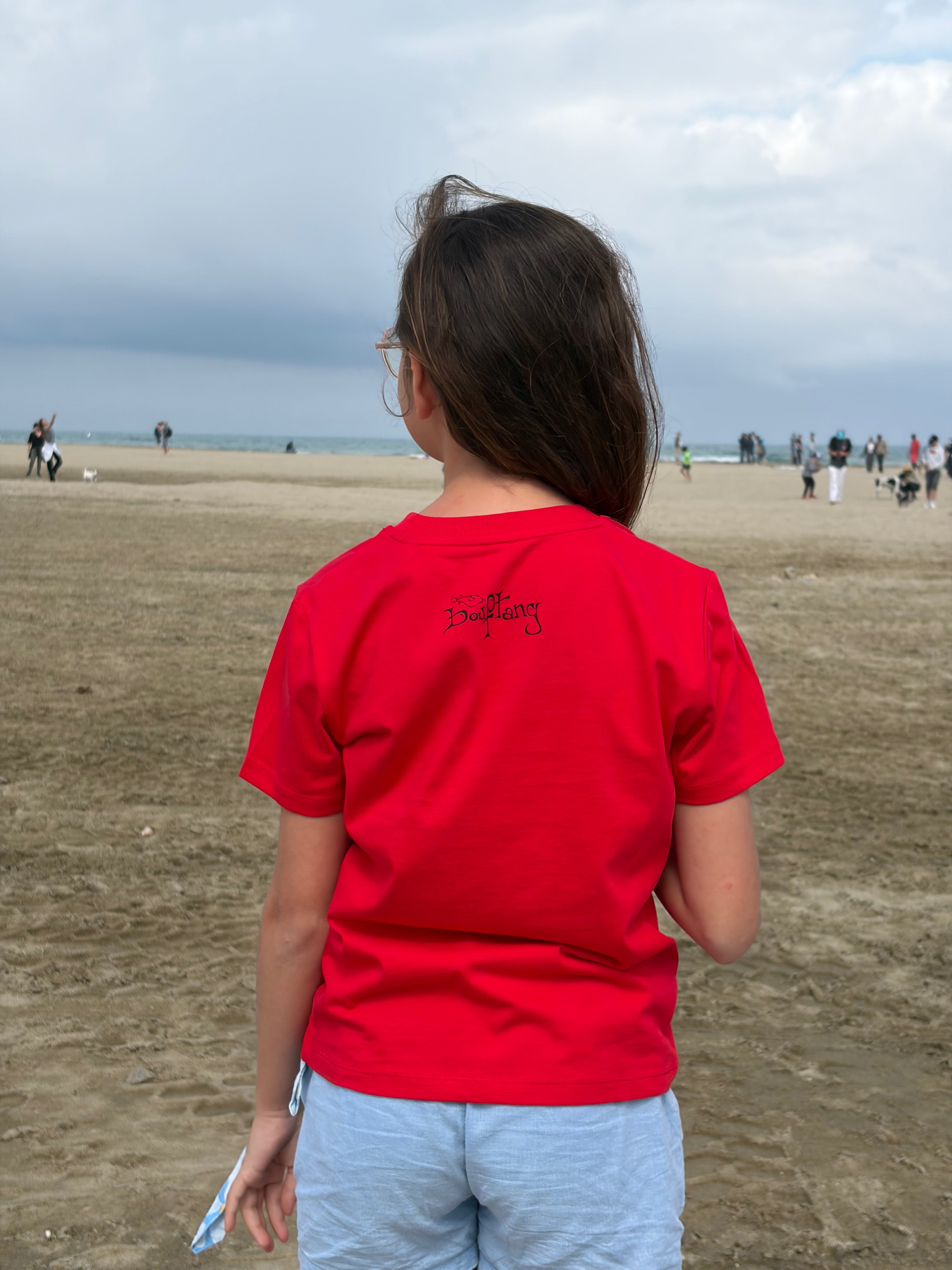 TEE-SHIRT ENFANT REQUIN MANDALA
