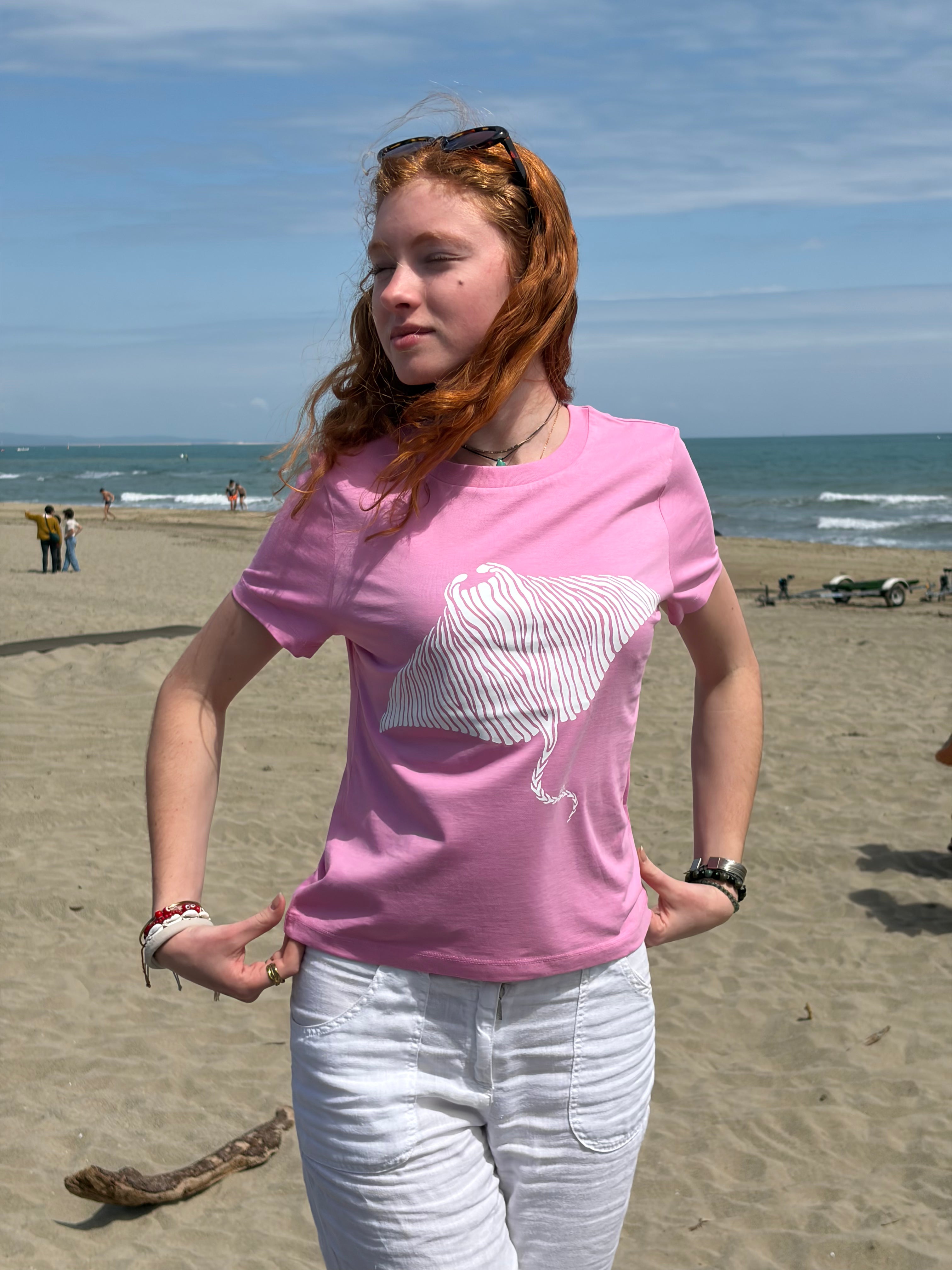 TEE-SHIRT FEMME RAIE MANTA