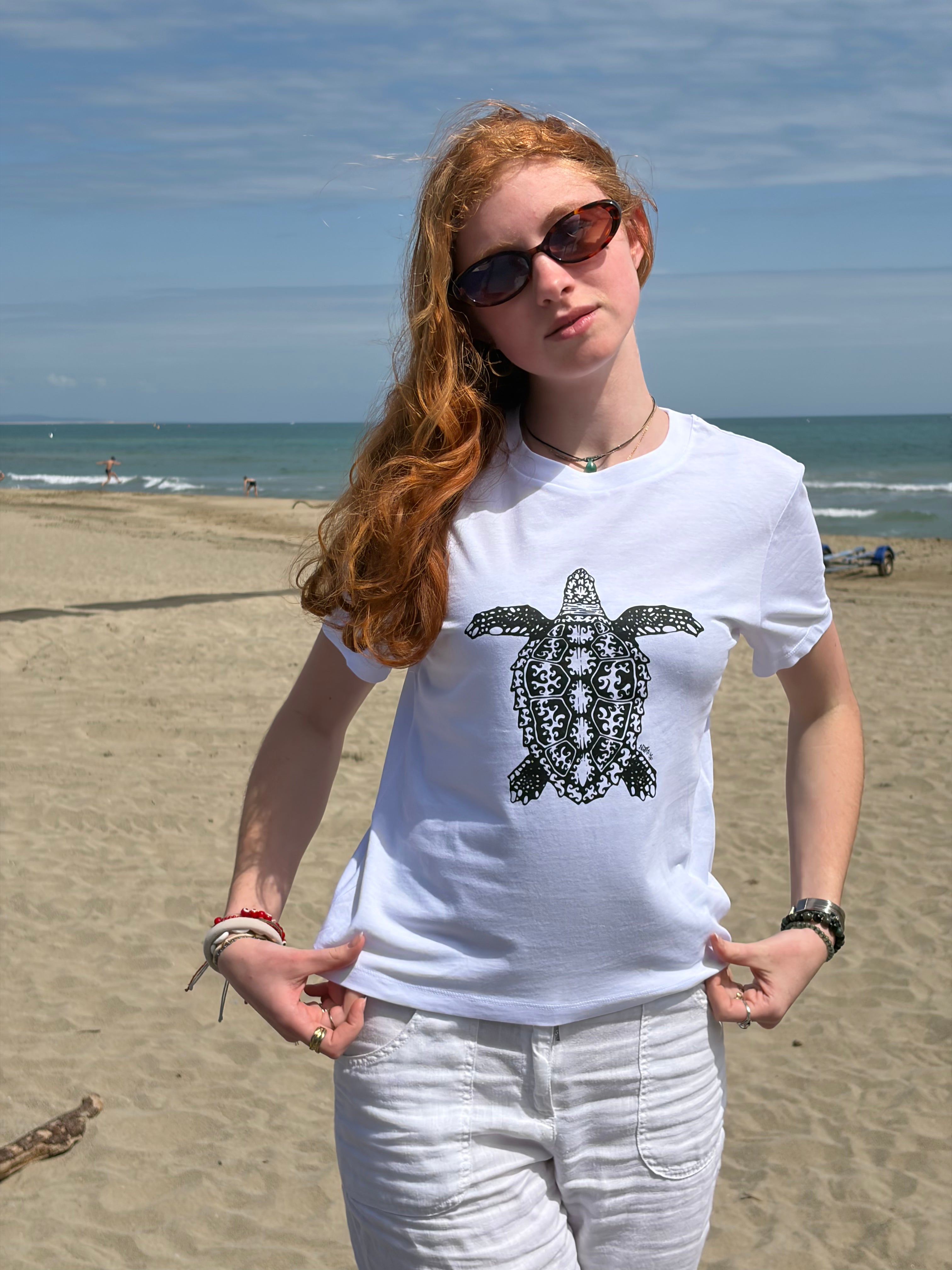 TEE-SHIRT FEMME TORTUE CARET