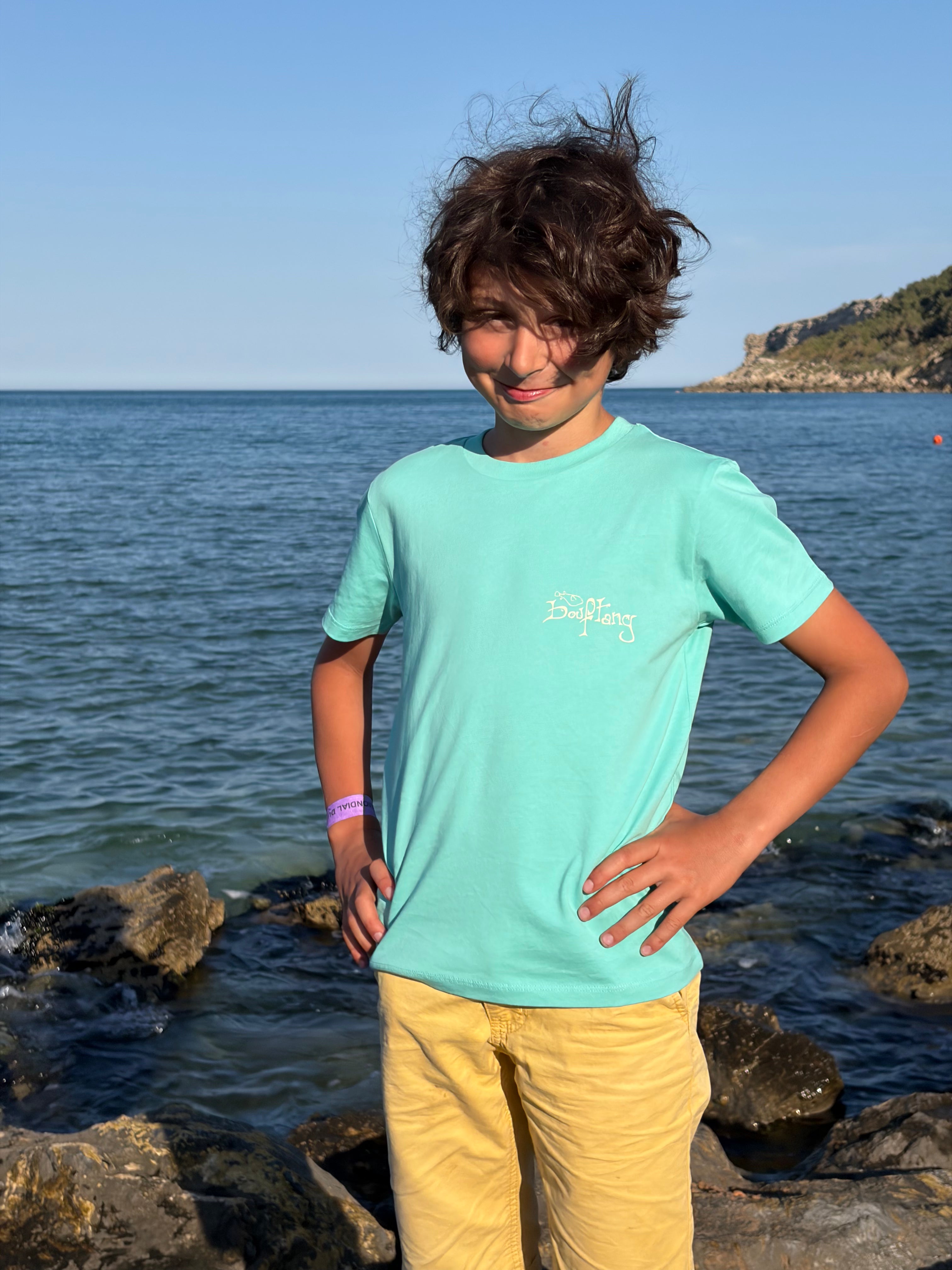 TEE-SHIRT ENFANT REQUIN ZEBRE