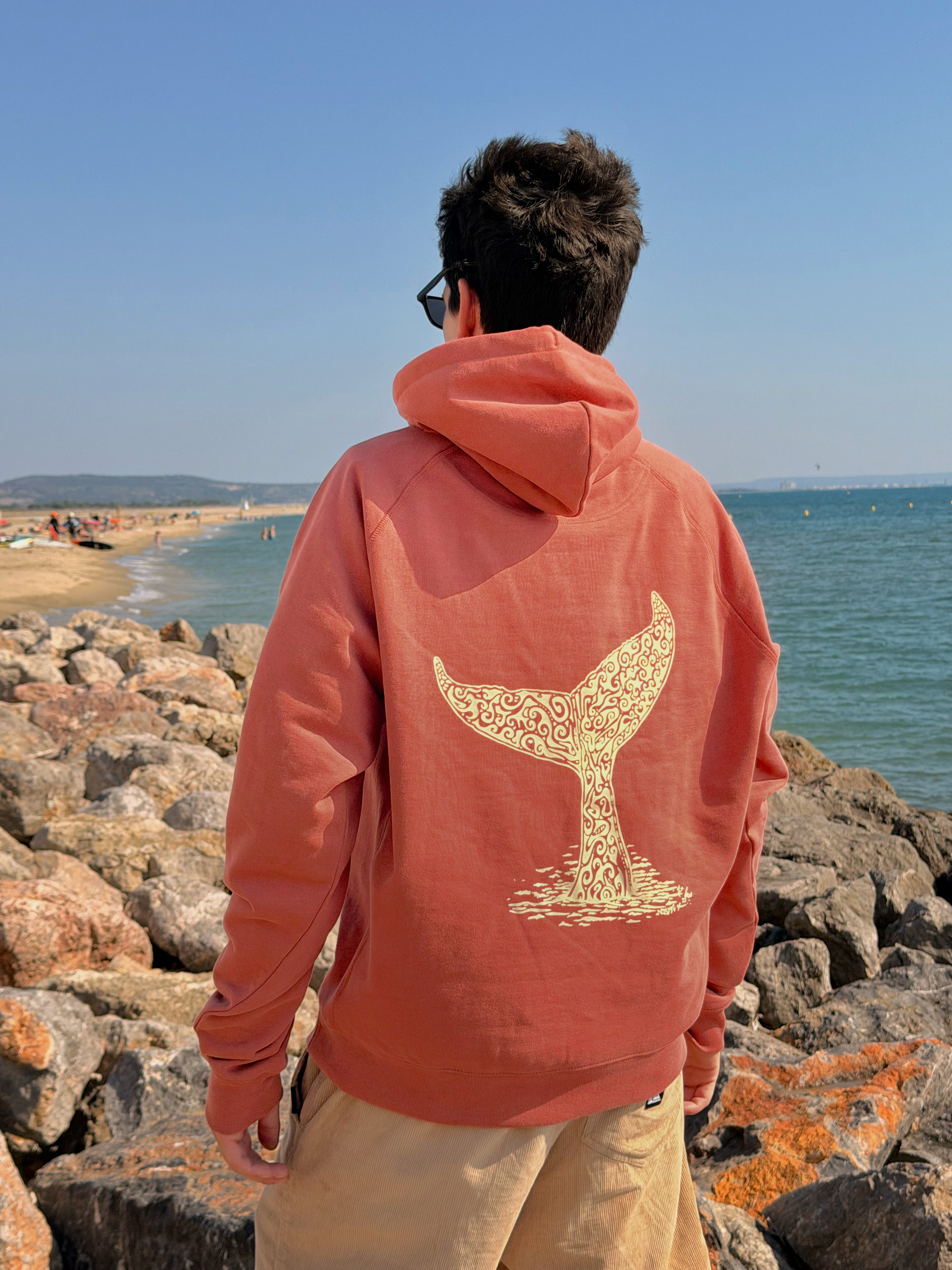 SWEAT MIXTE QUEUE DE BALEINE