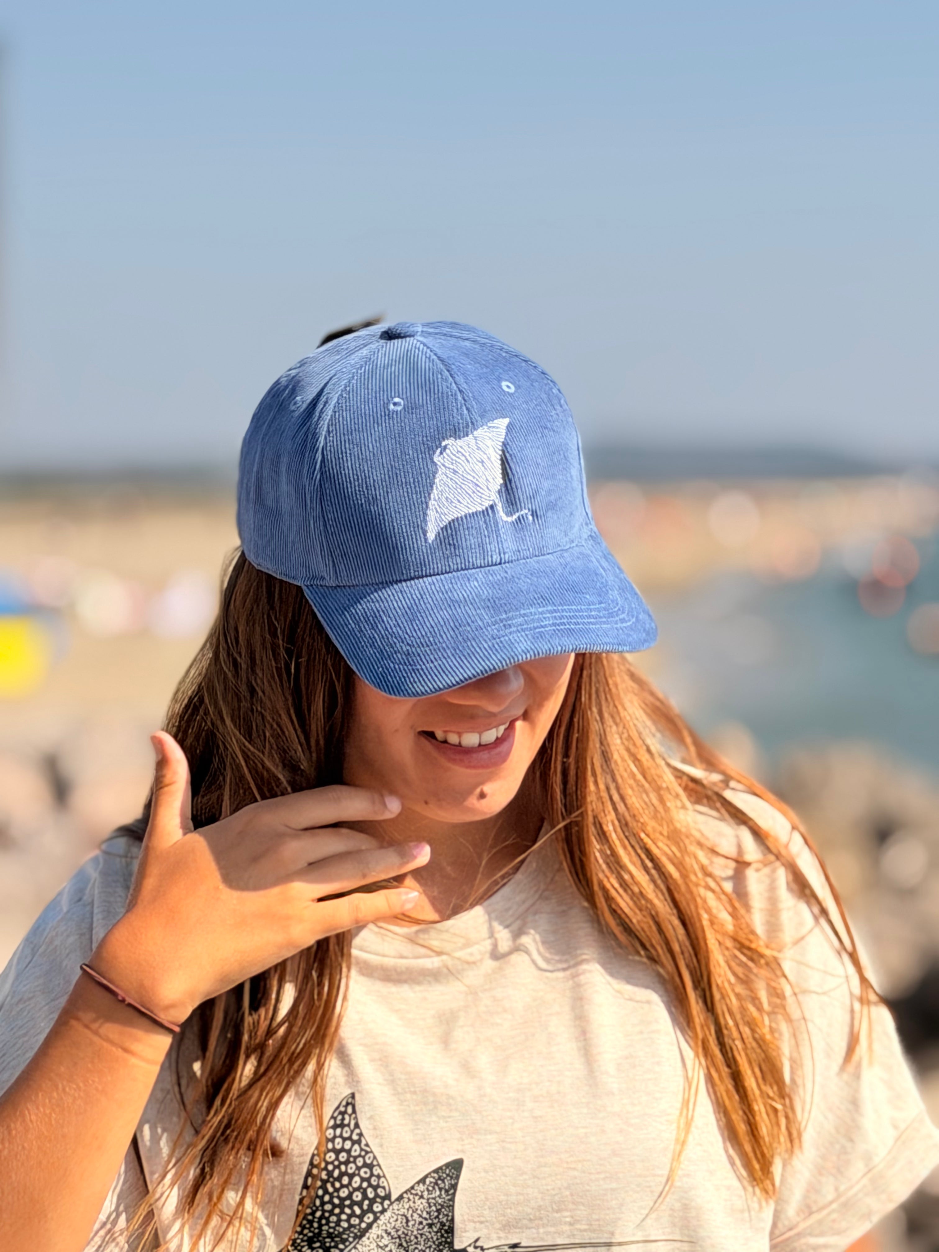 CASQUETTE VELOURS RAIE MANTA