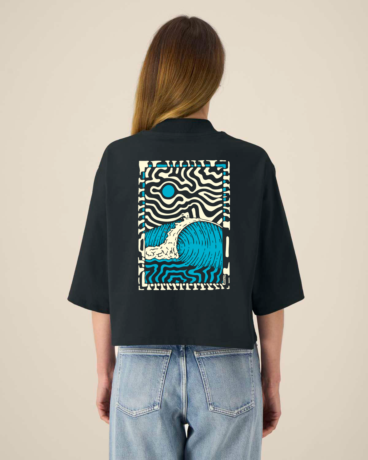 TEE-SHIRT FEMME WAVE 2