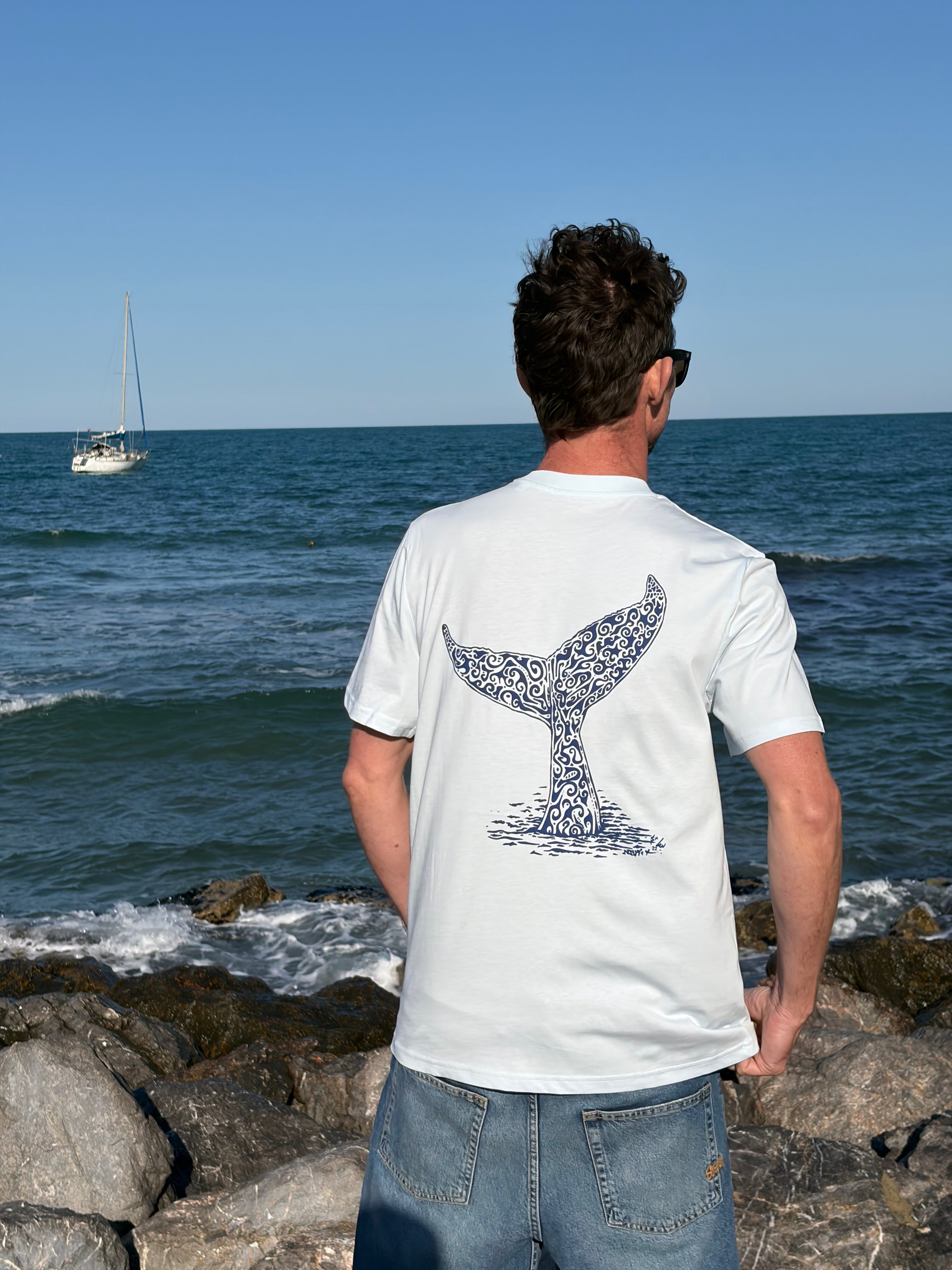 TEE-SHIRT HOMME QUEUE DE BALEINE