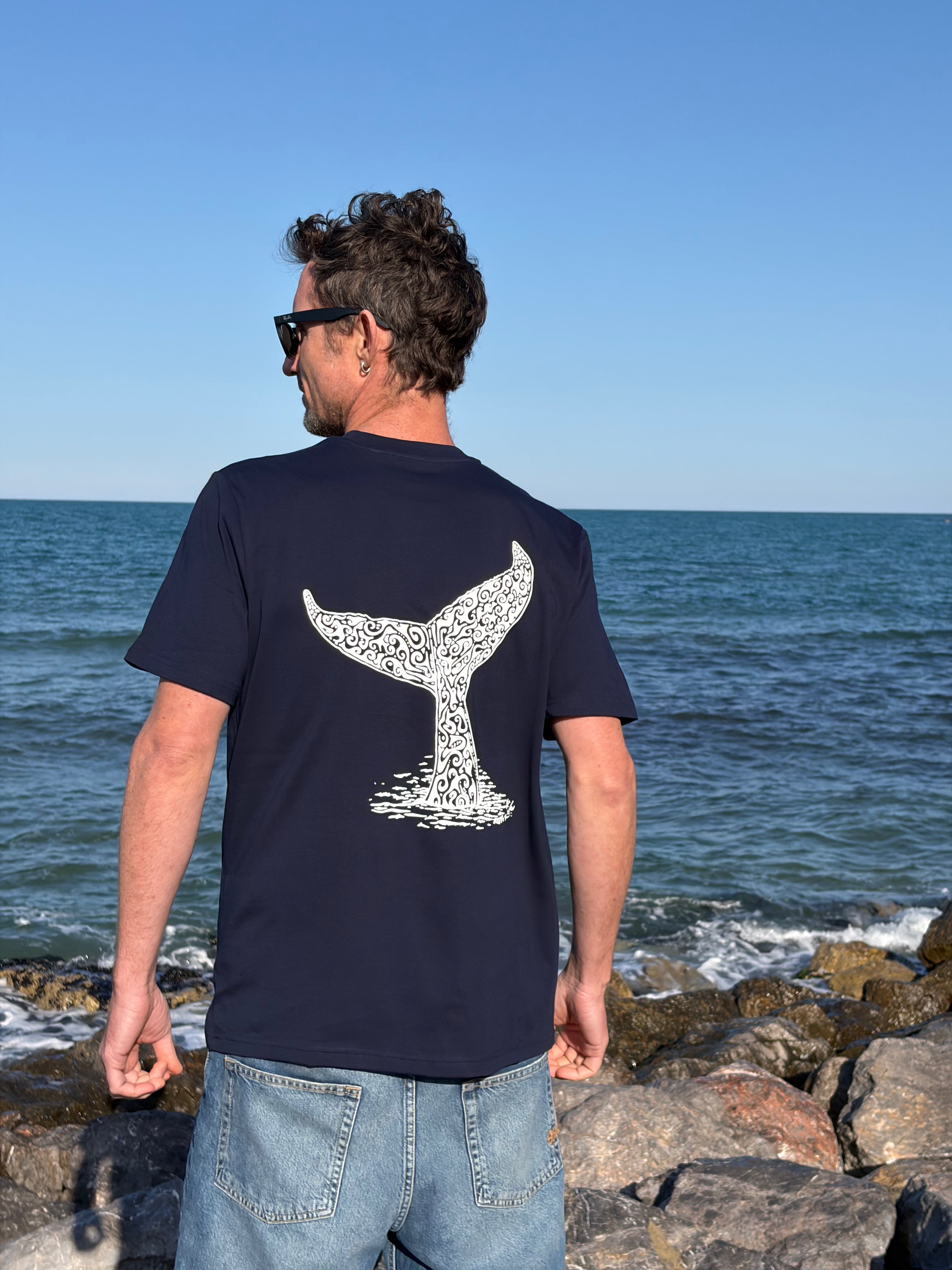 TEE-SHIRT HOMME QUEUE DE BALEINE