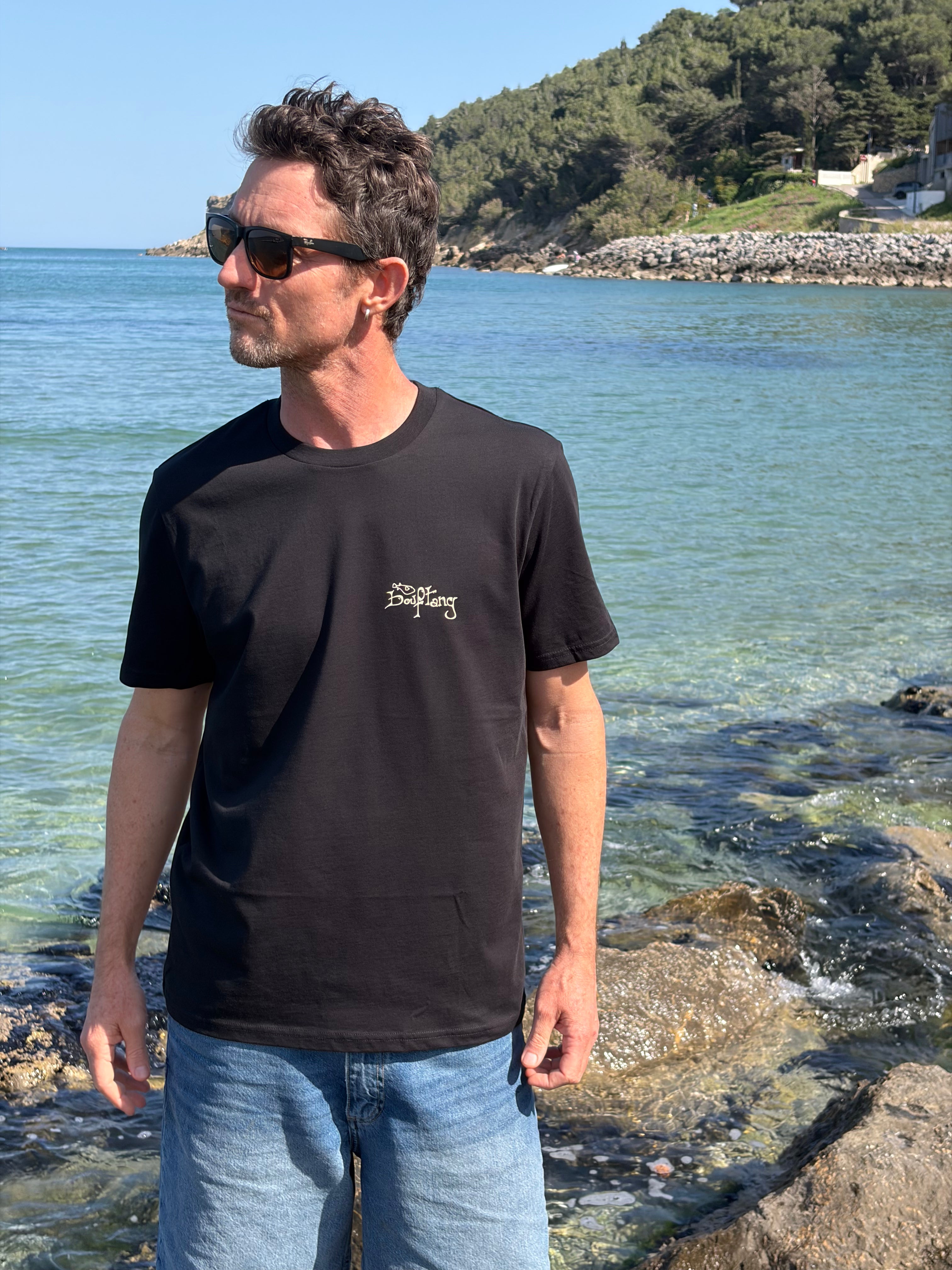 TEE-SHIRT HOMME POISSON MECHANT