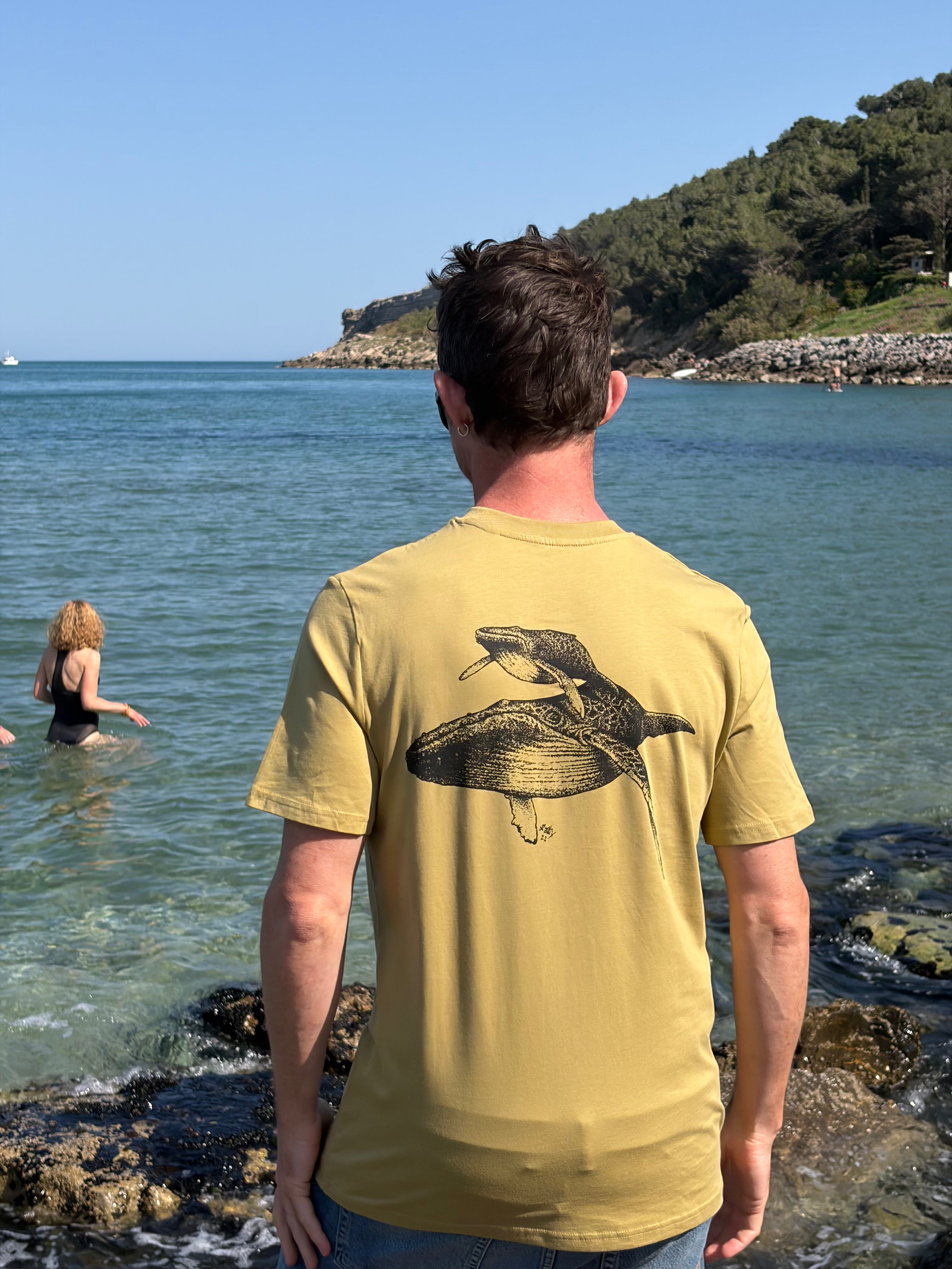 TEE-SHIRT HOMME BALEINES