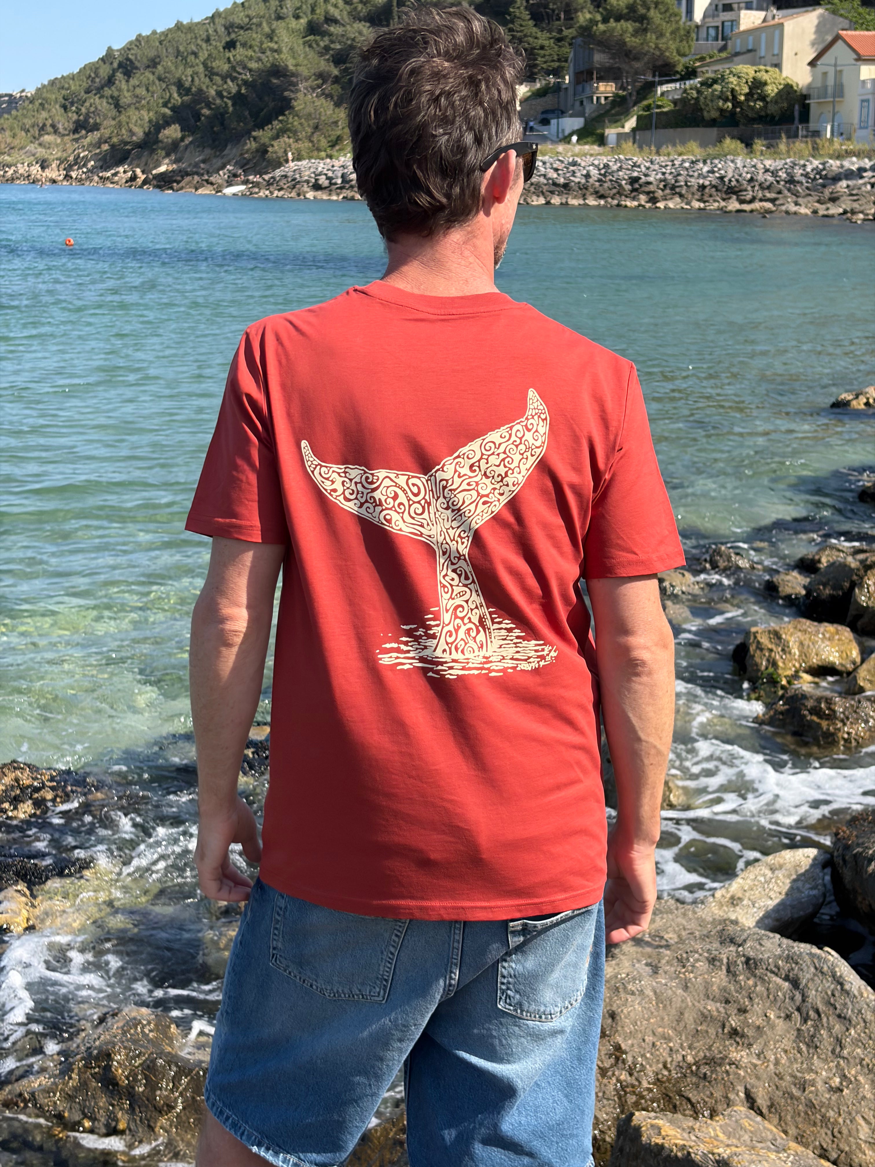 TEE-SHIRT HOMME QUEUE DE BALEINE