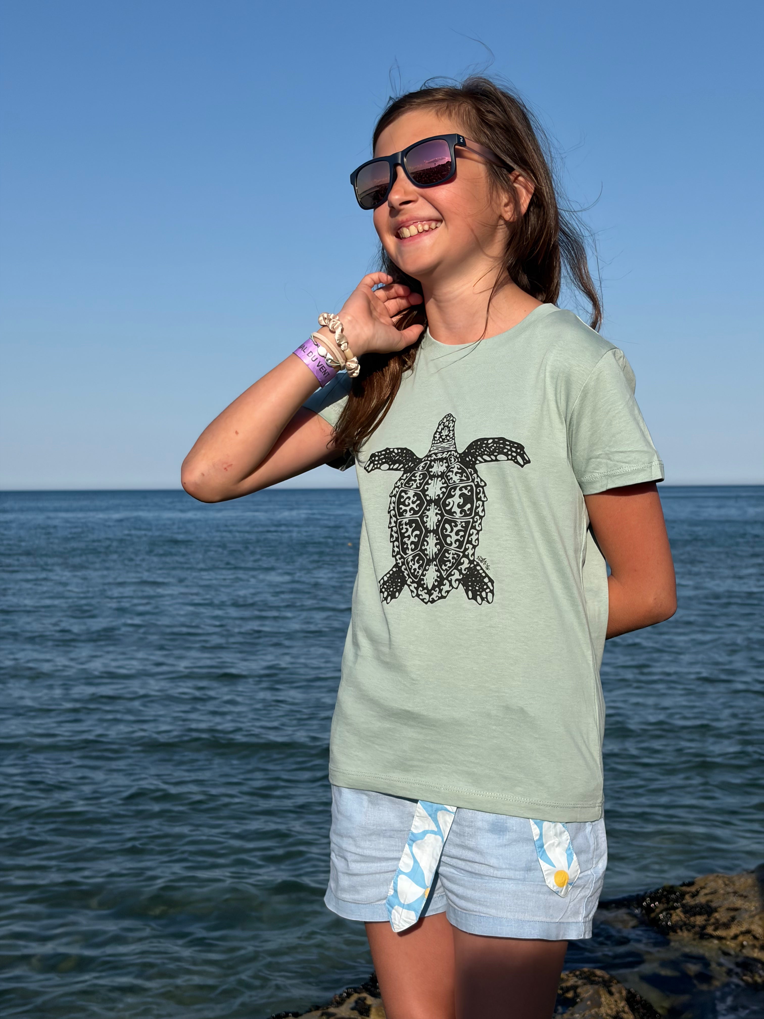 TEE-SHIRT ENFANT TORTUE CARET