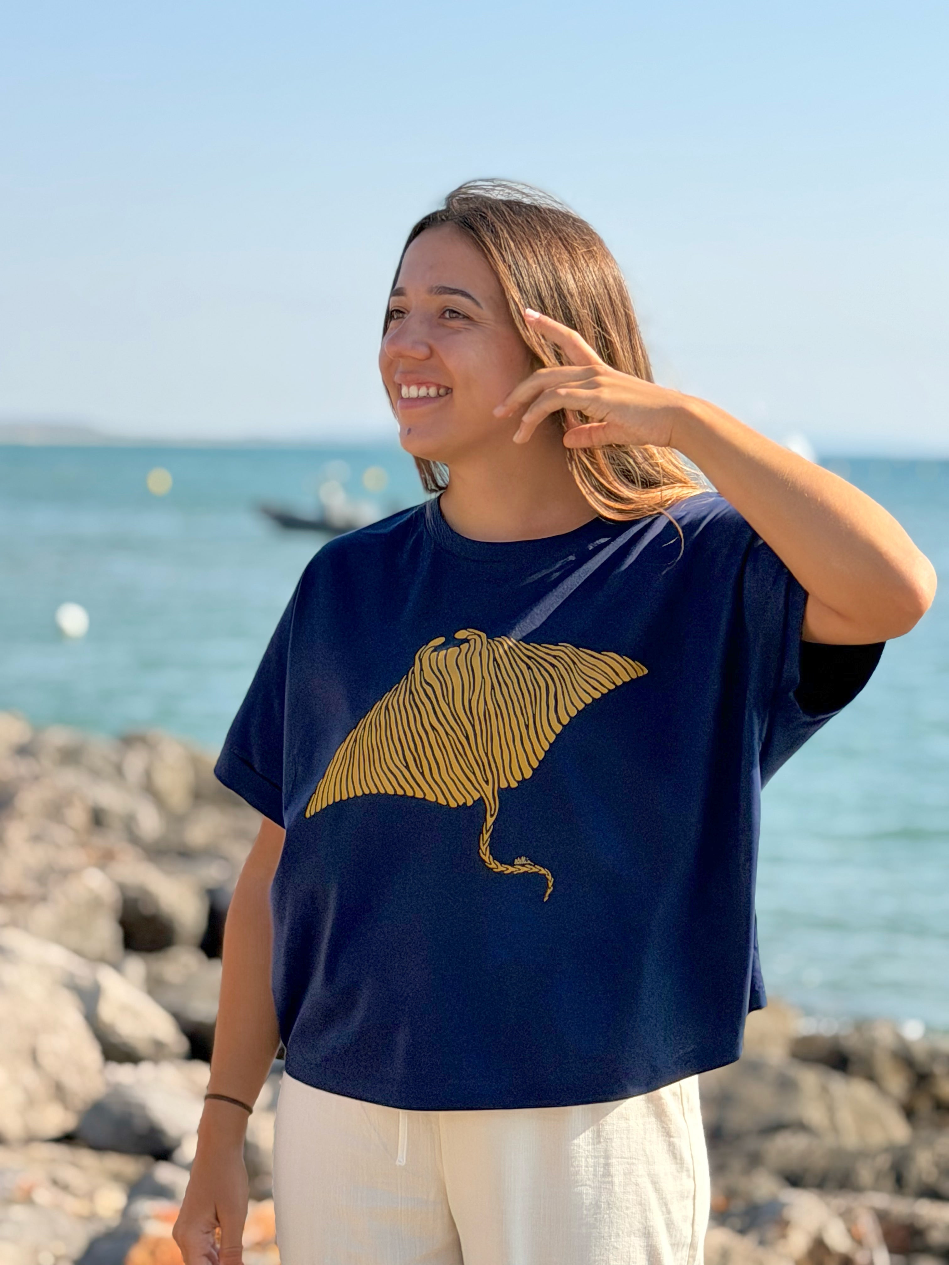 TEE-SHIRT FEMME MANTA