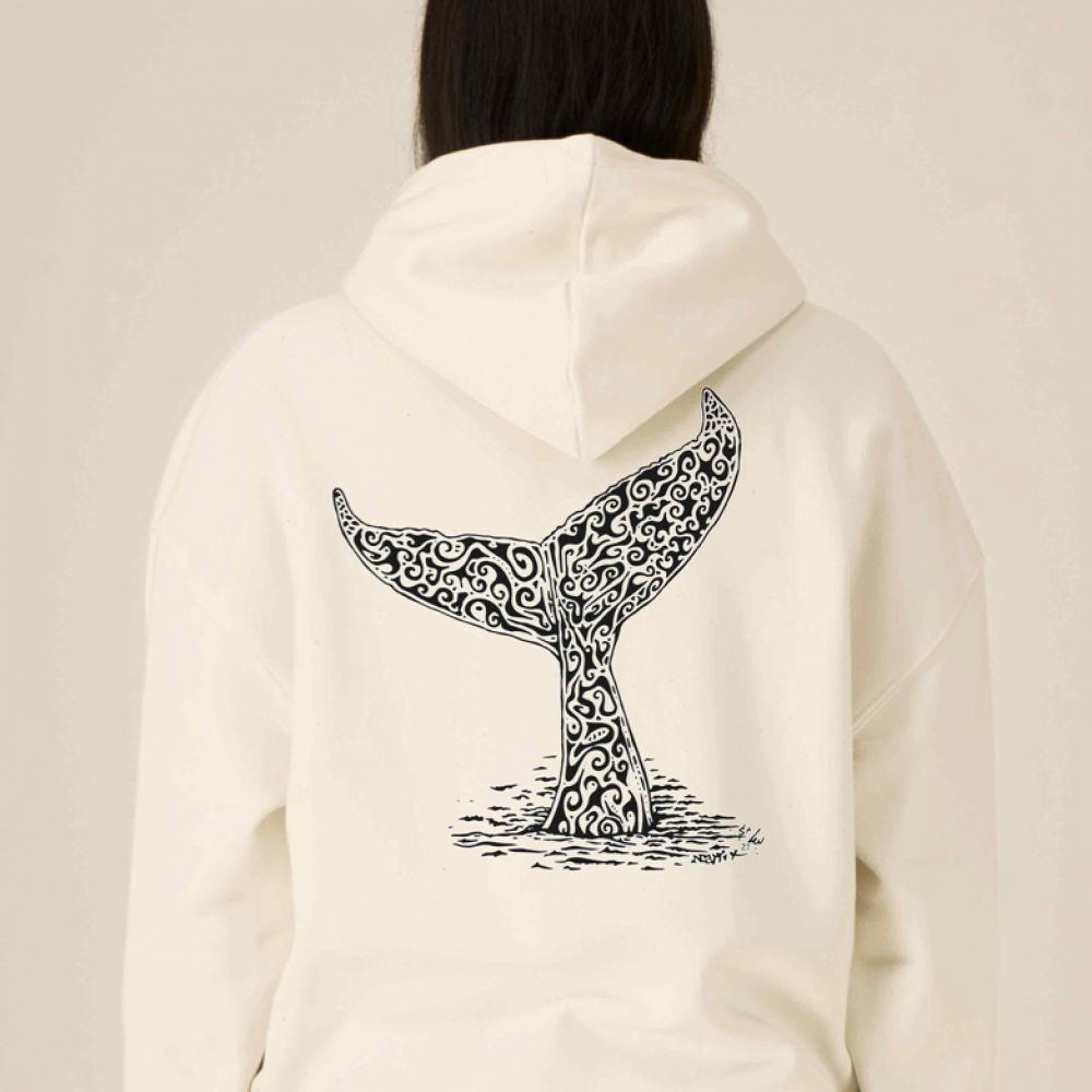 SWEAT MIXTE QUEUE DE BALEINE