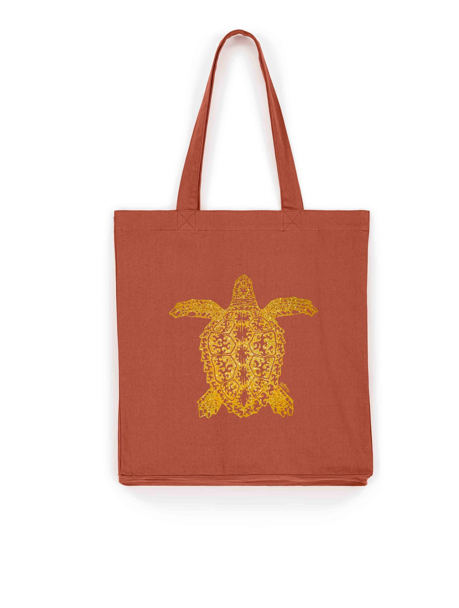 MID TOTE BAG TORTUE CARET