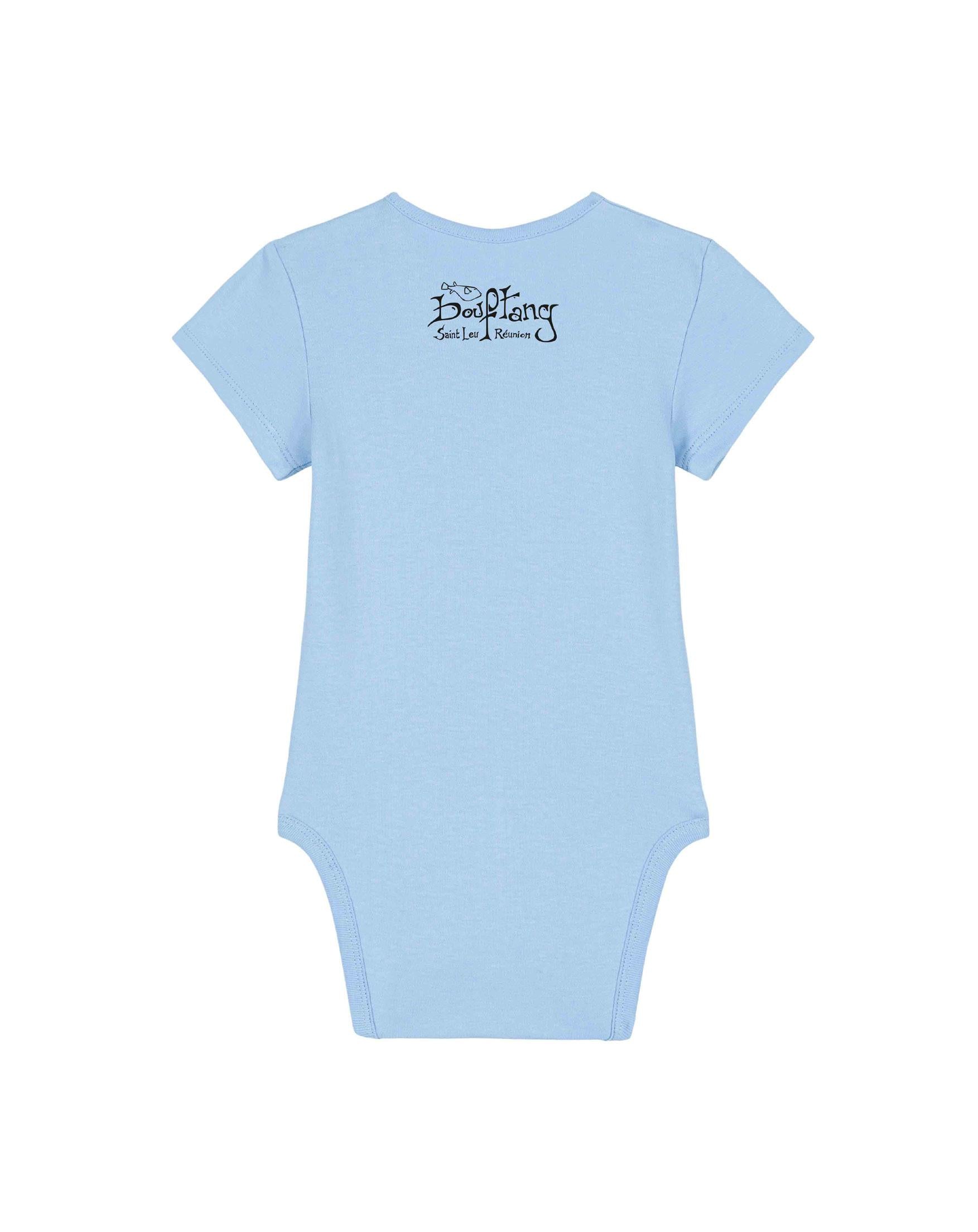 BODY BEBE RAIE - TORTUE VERTE - BALEINE